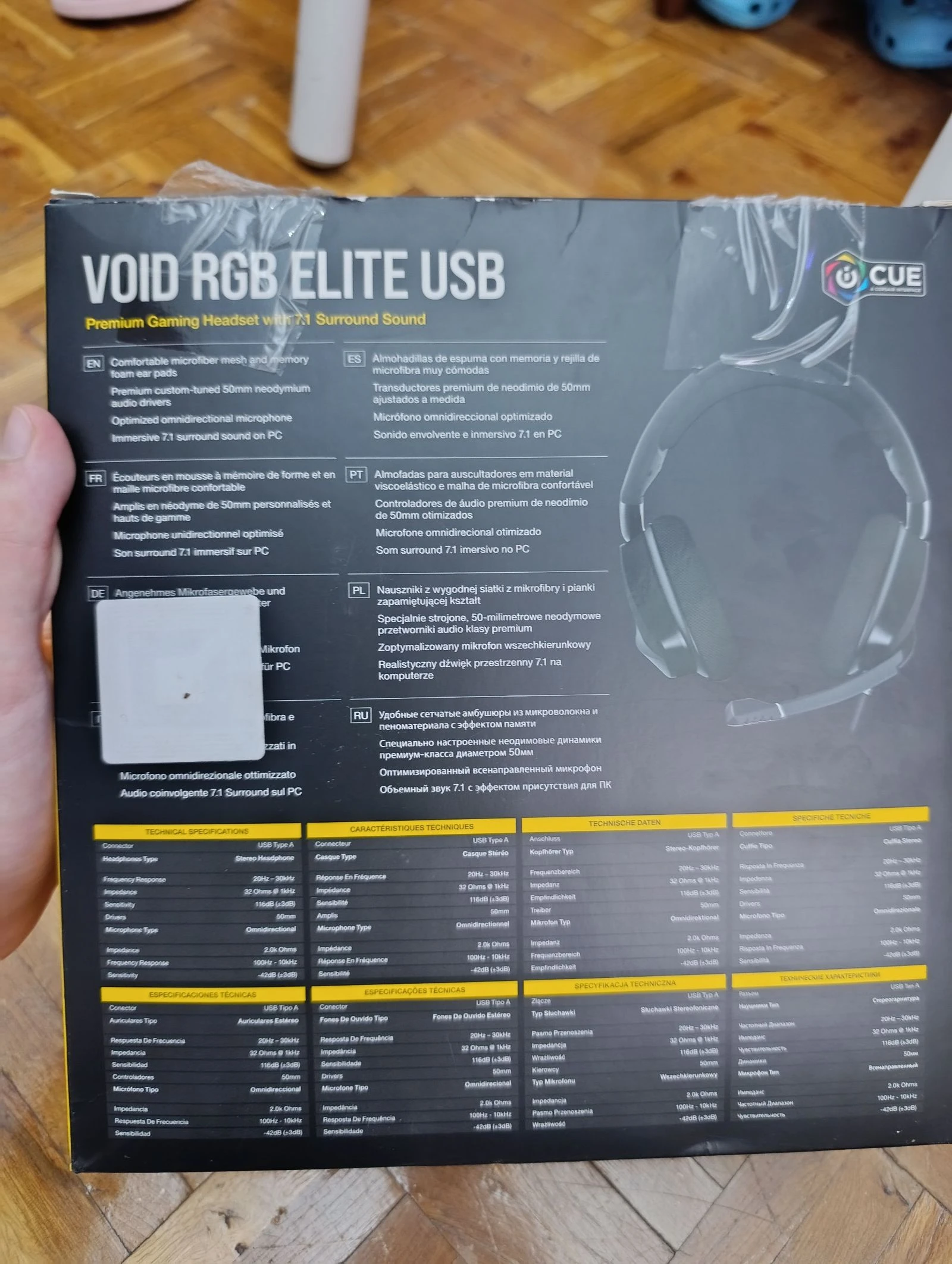 Corsair VOID RGB ELITE USB 7.1 – photo 6